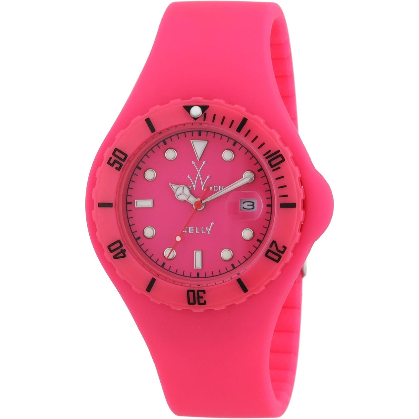 Montre Jelly Femme Toy Watch - Montre Rose Élégante