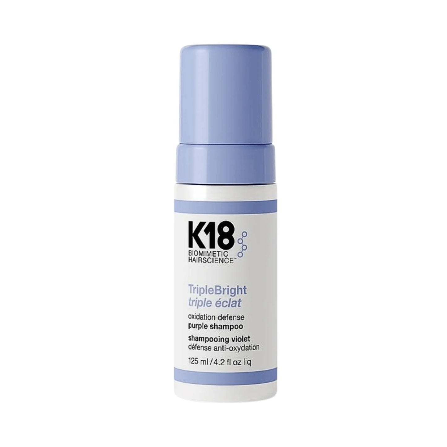 K18 TripleBright Oxidation Defense Shampoo Violet - 125 ml