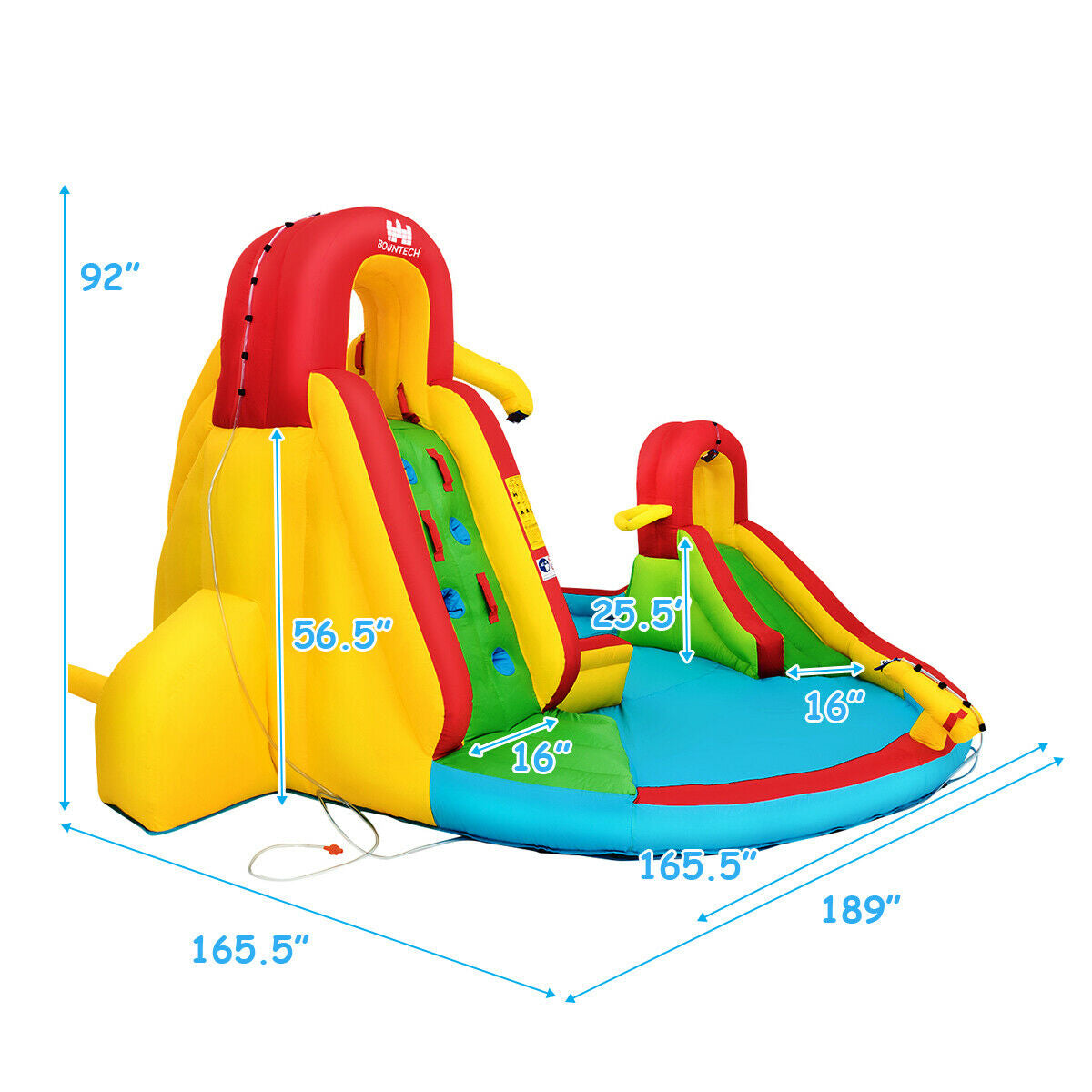 Inflatable Water Slide Bounce Park for Kids