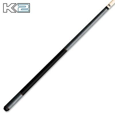 Sleek Gray Exotic Wood Cue with Dual Copper Accents - 19oz
