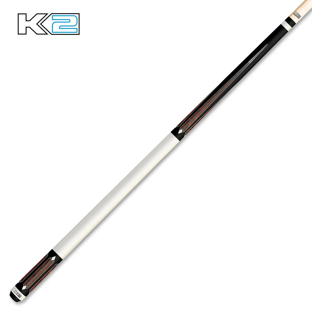 K2 Noir, Pointe de cocobolo flottante, Enveloppe blanche sans enroulement