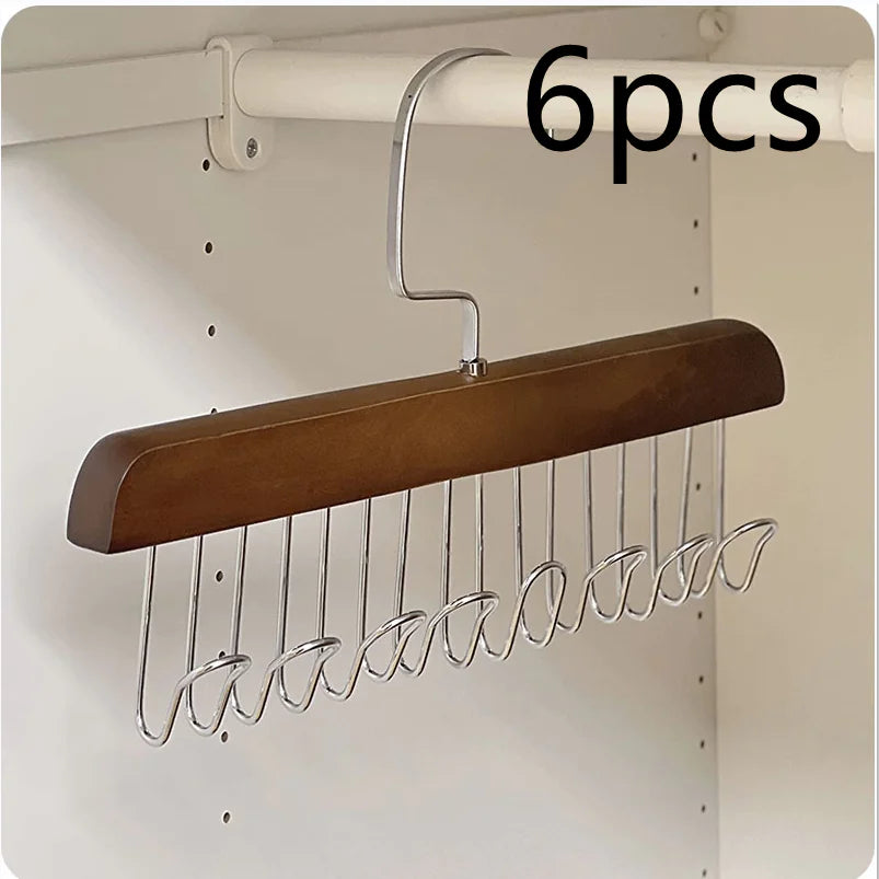 Perchero de Ropa Multi-Gancho para Almacenamiento Organizado