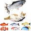 Jouet interactif pour chats avec chargeur USB - Poisson