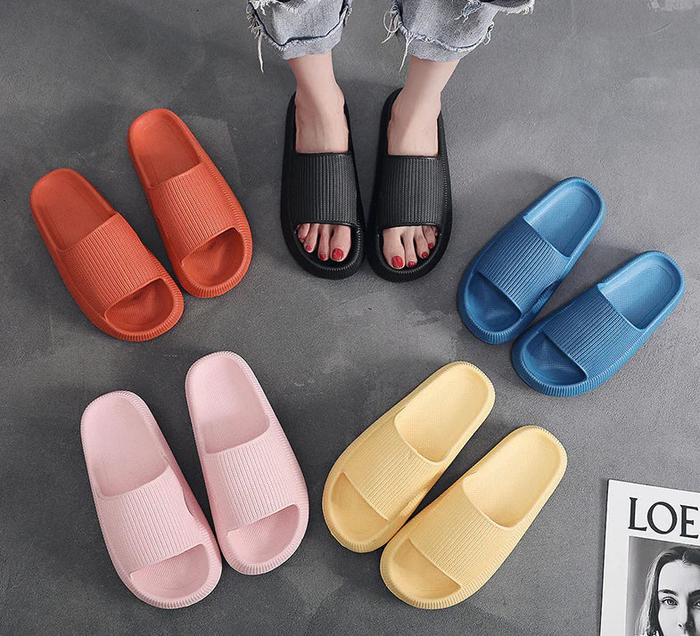 Zapatillas Antideslizantes Cozy Pillow - Pantuflas Ultra Suaves