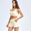 Premium Loose Short Sleeve Yoga Suit