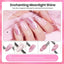 Esmalte de Uñas en Gel Cat Eye Rosa Beetles - 15ML con Brillo Holográfico