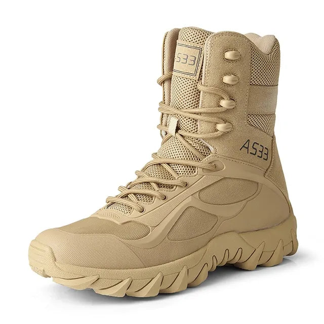 Botas de Combate en el Desierto para Hombre - Calzado Robusto y Confiable