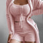 Conjunto de Pijamas de Terciopelo Lujoso