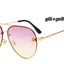 Gafas de sol piloto de lujo Bee