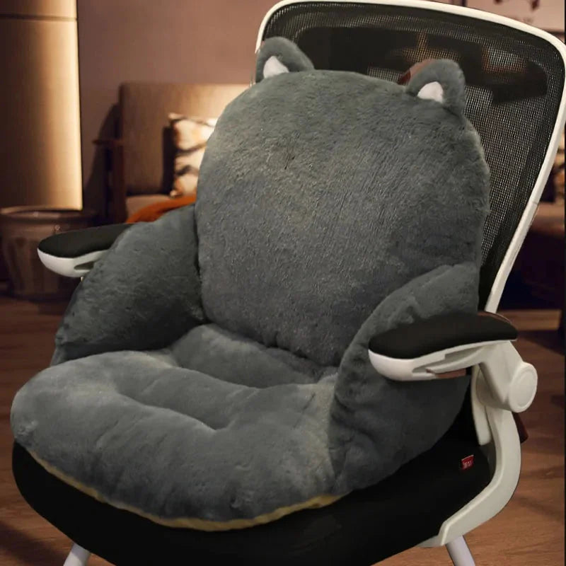 Coussin de Chaise Monobloc pour le Confort au Bureau et à Domicile