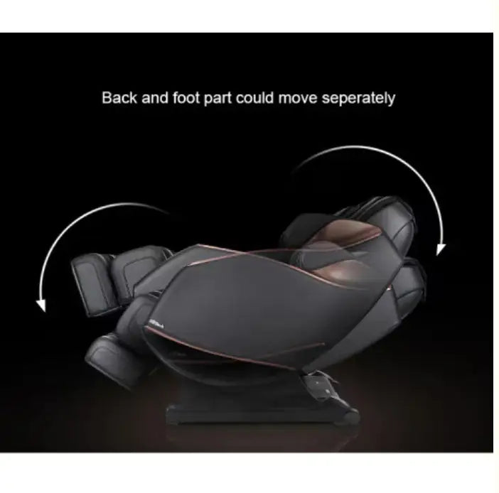Silla de Masaje Shiatsu de Gravedad Cero de Cuerpo Completo Premium
