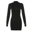 Robe Mini à Manches Longues Chic pour une Élégance Sans Effort