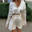 Ensemble Deux Pièces en Satin Doux