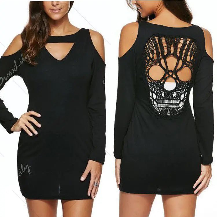 Camiseta de Calavera Vintage para Mujeres
