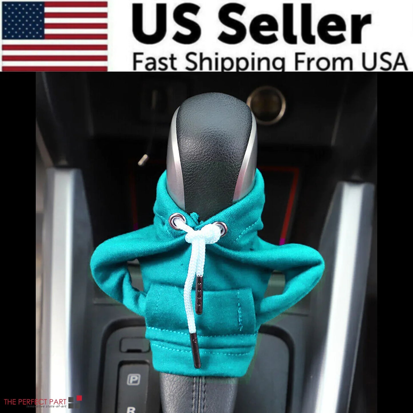 Housse de levier de vitesses Mini Hoodie pour l'intérieur de la voiture