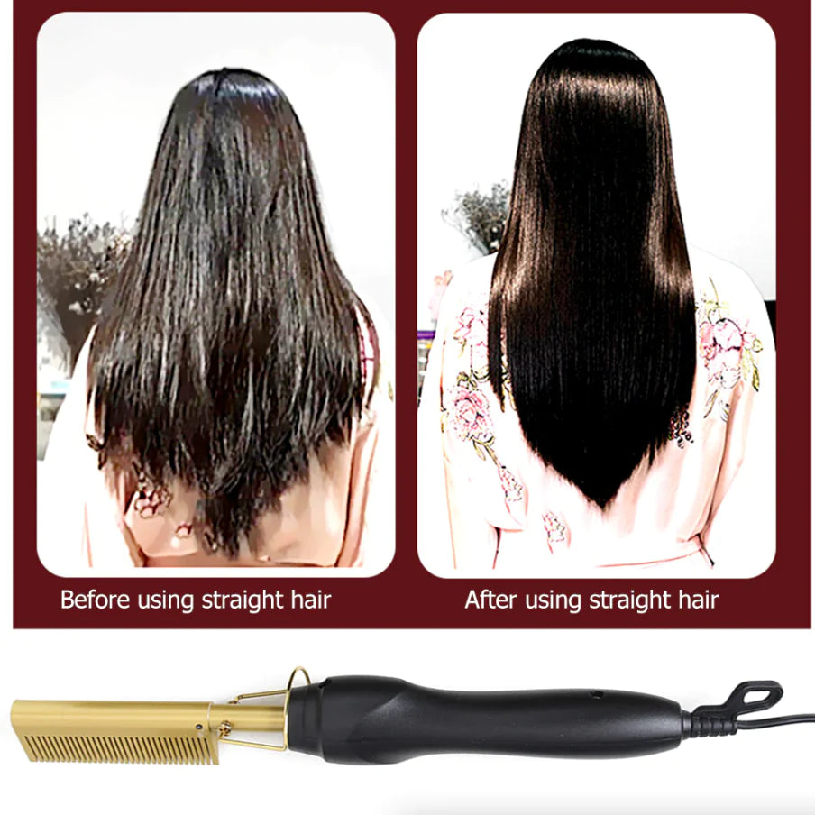 Pro Electric Beard Straightening Comb