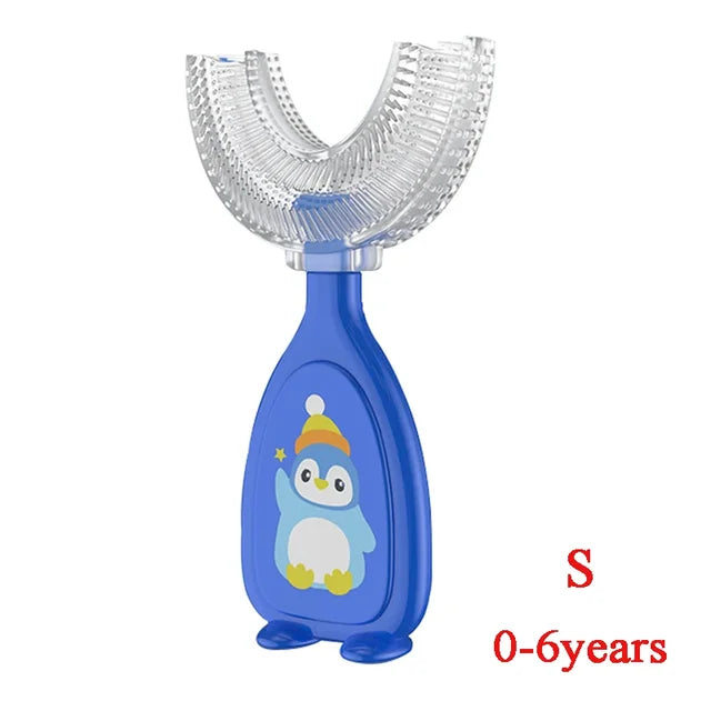 Children's Smart 360 Degree U Shape Manual Toothbrush