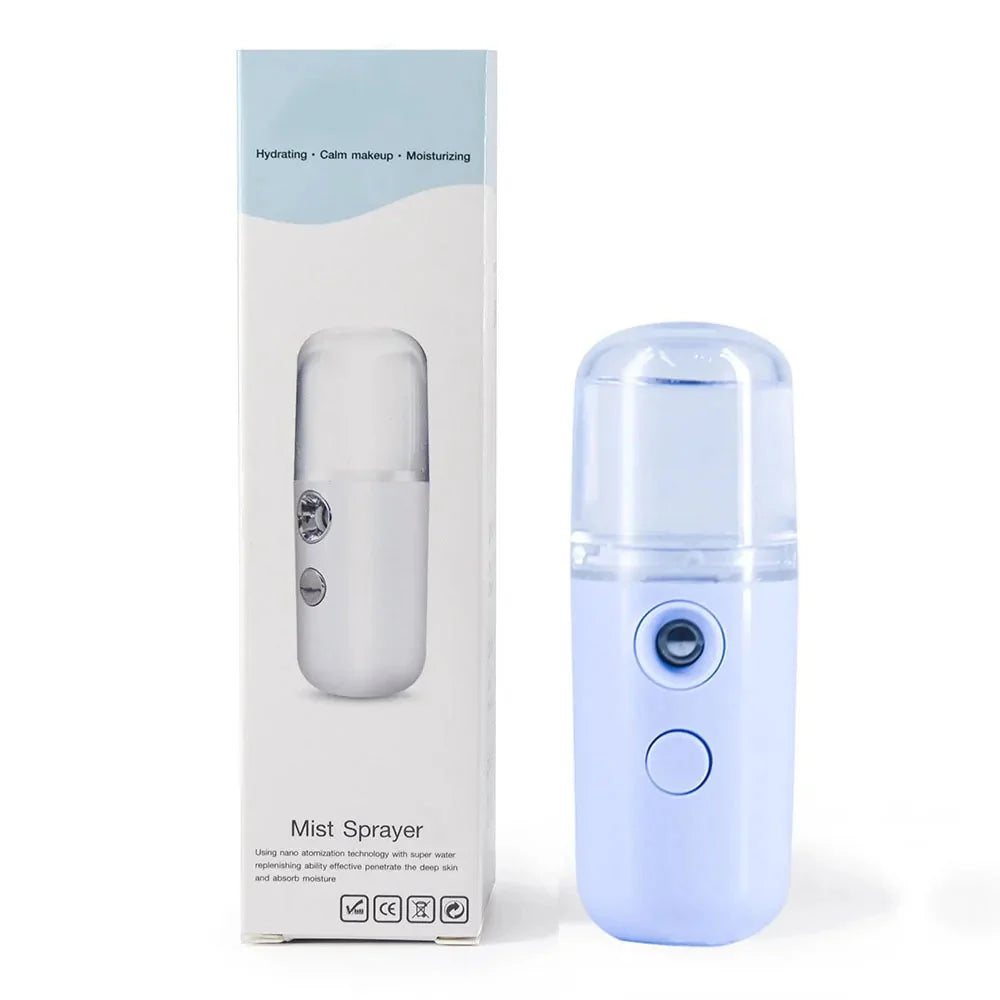 Pulverizador Facial de Névoa para Hidratación y Refrescamiento