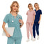 Slim Fit Women's Stretch Scrub Set for Medical Professionals