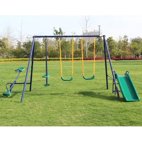 Columpio de Metal Premium para Diversión al Aire Libre