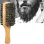 Men's Boar Bristle Wooden Hair Brush