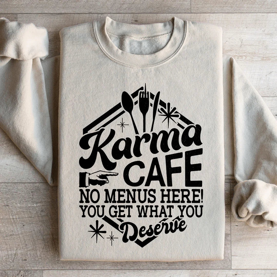 Sudadera Karma Cafe