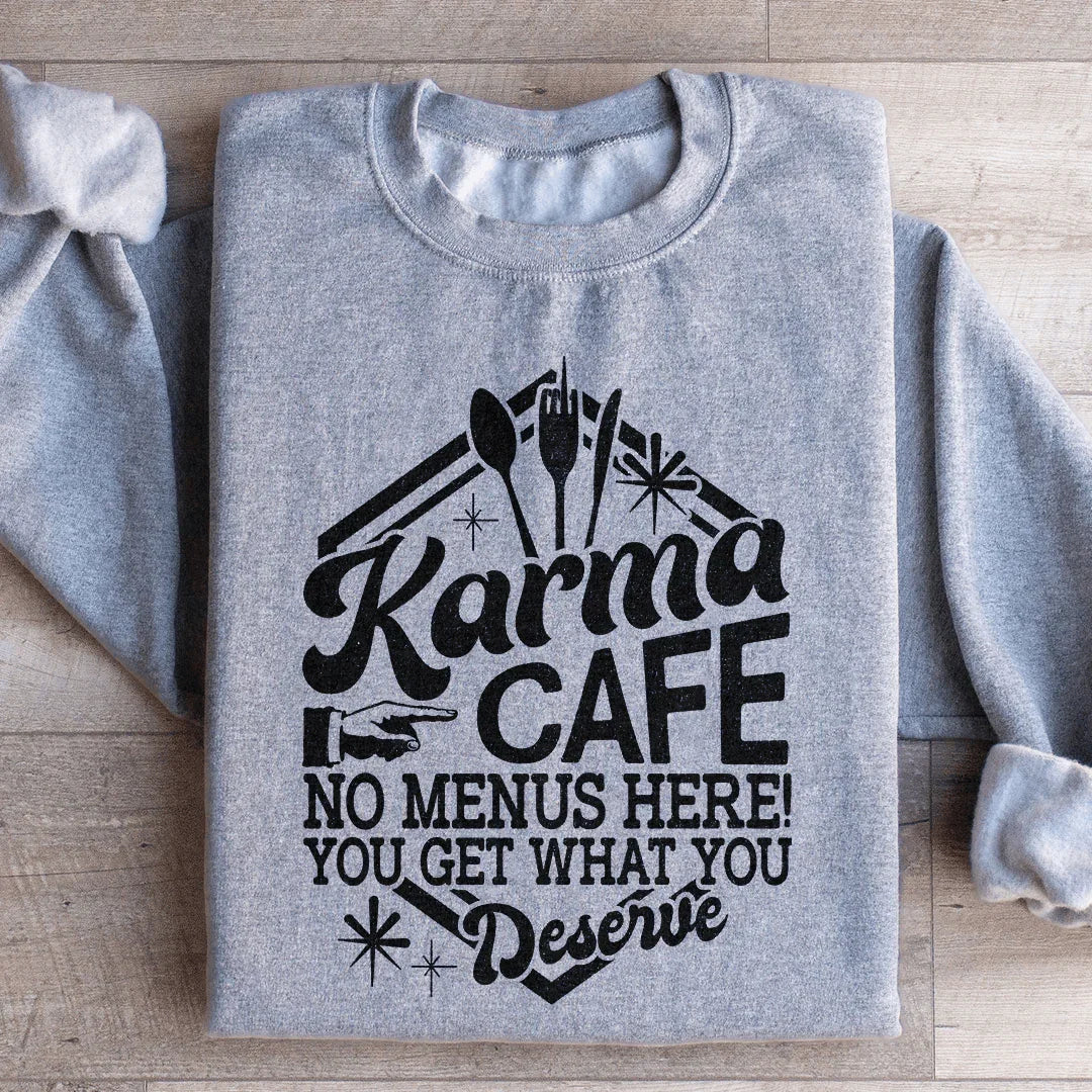 Sudadera Karma Cafe