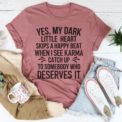 Karma Tee - Soft Cotton T-Shirt for Everyday Style
