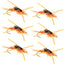 Barbless Gold Bead Kaufmann's Golden Stone Fly - Size 12 (6 Pack)