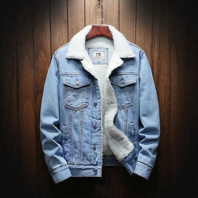 Winter-Ready Plus-Size Trucker Jacket