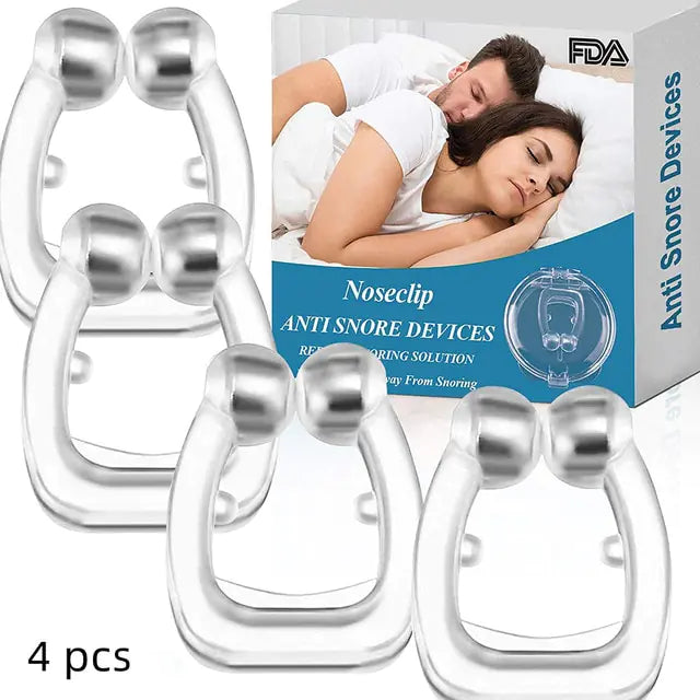 Silicone Magnetic Anti-Snoring Device
