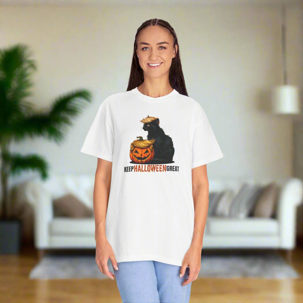 Keep Halloween Great Cat T-Shirt