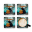 Ensemble de sous-verres en liège Keep Halloween Great