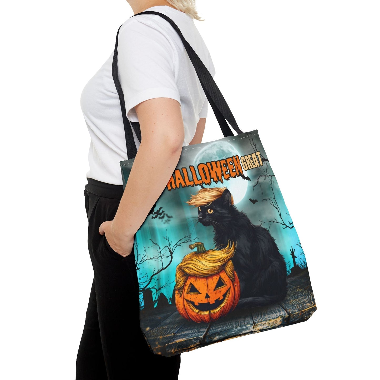 Eco-Friendly Halloween Reusable Trick-or-Treat Tote Bag - Korvel