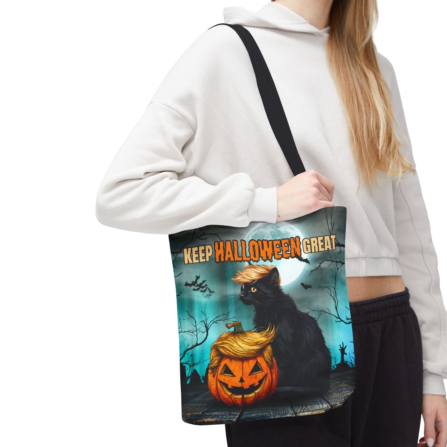 Eco-Friendly Halloween Reusable Trick-or-Treat Tote Bag - Korvel