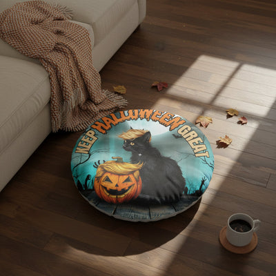 Keep Halloween Great Tufted Floor Pillow