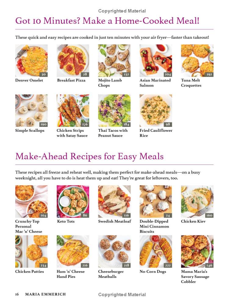 Keto Air Fryer Cookbook: 100+ Low-Carb Recipes for Healthy Living & Weight Loss (Spiral Bound) - Korvel