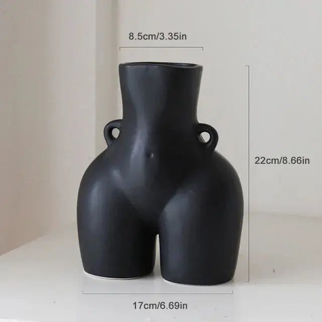 Vases en céramique corps humain - Décor unique pour la maison