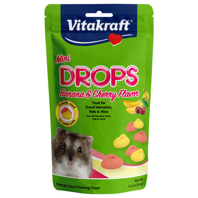 VitaKraft Mini Drops - Banana & Cherry Treats