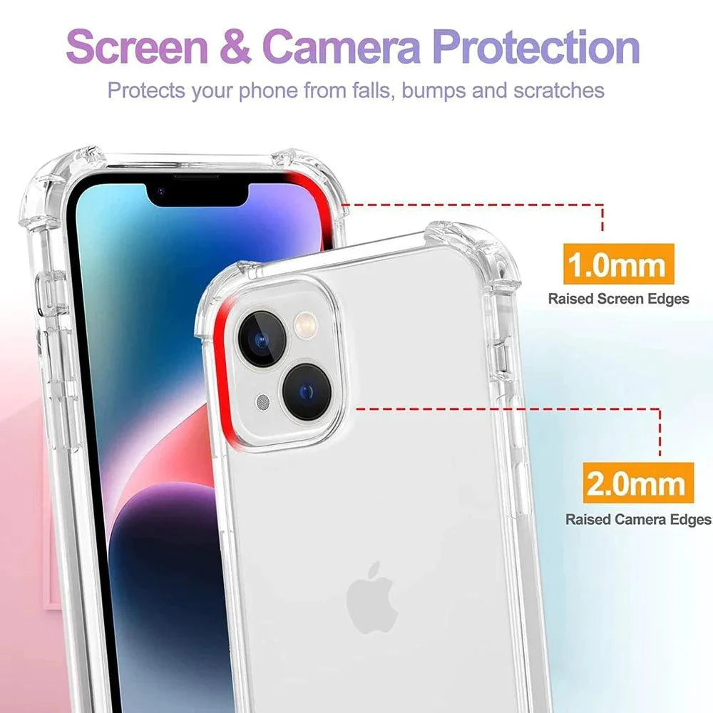 Funda Premium a Prueba de Golpes para iPhone 15, 14, 13, 12, 11 Pro Max