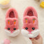 Kids Cotton Rabbit Slides - Non-slip Indoor Slippers