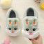 Kids Cotton Rabbit Slides - Non-slip Indoor Slippers