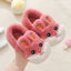Kids Cotton Rabbit Slides - Non-slip Indoor Slippers