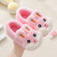 Kids Cotton Rabbit Slides - Non-slip Indoor Slippers