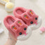 Kids Cotton Rabbit Slides - Non-slip Indoor Slippers