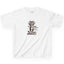 Playful Kids Cat Graphic Tee - Soft Cotton T-Shirt for Young Trendsetters - Korvel