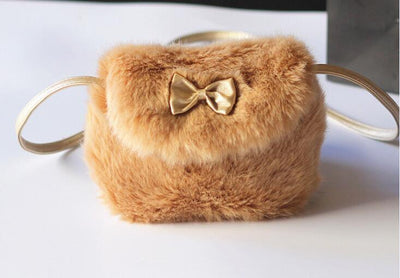 Kids Mini Crossbody Bag with Bowknot Design