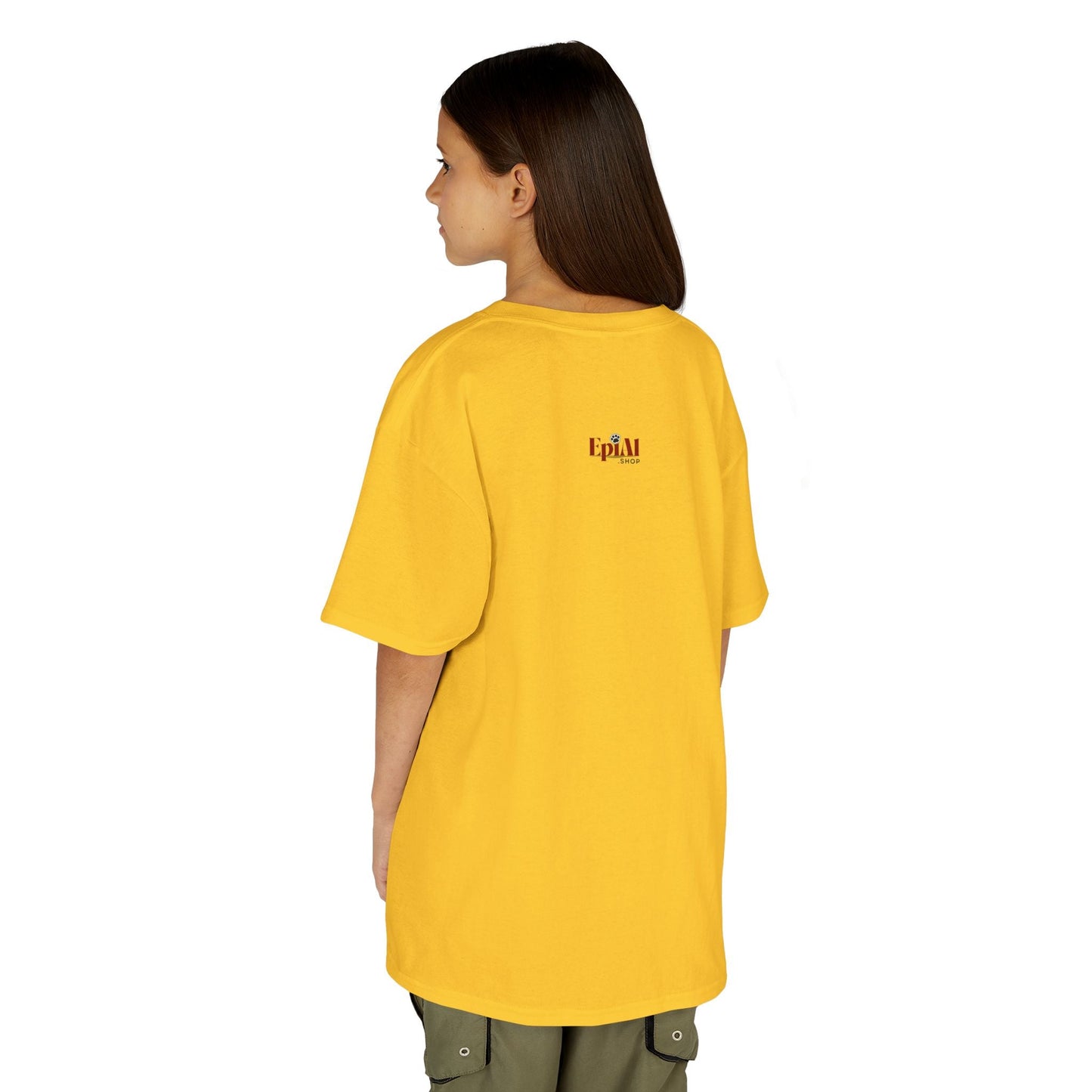T-shirt Ollie Cat pour enfants - T-shirt en coton ludique