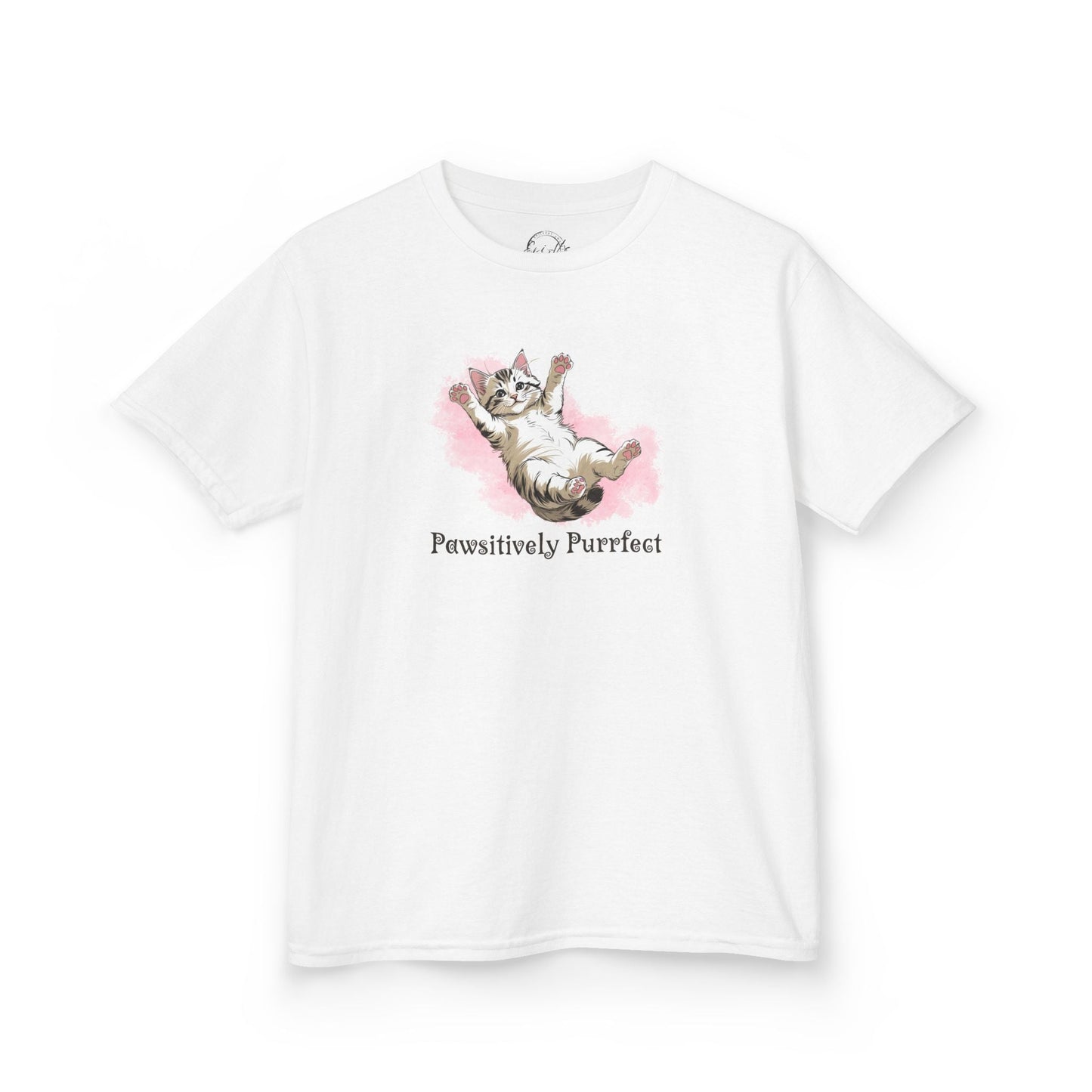 T-shirt graphique pour enfants Purrfect Cat