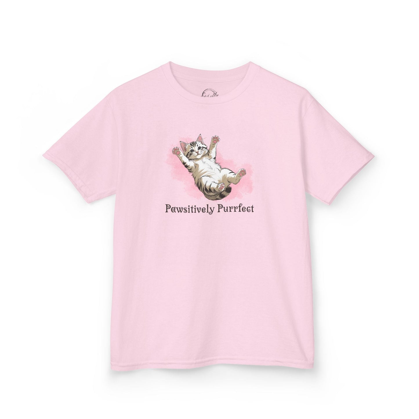 T-shirt graphique pour enfants Purrfect Cat